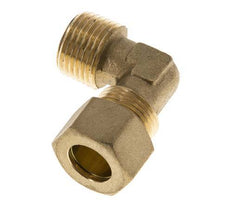 R 1/2'' Buitendraad x 14mm Messing L-Knelfitting 90 graden 89 Bar DIN EN 1254-2