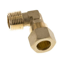 R 1/2'' Buitendraad x 15mm Messing L-Knelfitting 90 graden 82 Bar DIN EN 1254-2