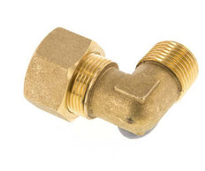 R 1/2'' Buitendraad x 18mm Messing L-Knelfitting 90 graden 67 Bar DIN EN 1254-2