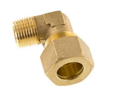 R 1/2'' Buitendraad x 18mm Messing L-Knelfitting 90 graden 67 Bar DIN EN 1254-2