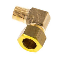 R 3/8'' Buitendraad x 15mm Messing L-Knelfitting 90 graden 82 Bar DIN EN 1254-2