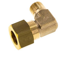 R 3/8'' Buitendraad x 16mm Messing L-Knelfitting 90 graden 76 Bar DIN EN 1254-2