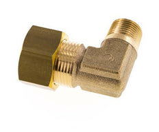 R 3/8'' Buitendraad x 16mm Messing L-Knelfitting 90 graden 76 Bar DIN EN 1254-2