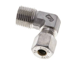 1/2'' NPT Male x 8S Stainless steel 90 deg Elbow Compression Fitting 630 Bar DIN 2353