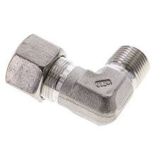 1/2'' NPT Male x 16S Stainless steel 90 deg Elbow Compression Fitting 400 Bar DIN 2353