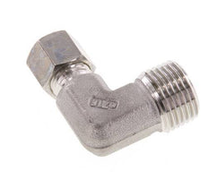 R 1/2'' Buitendraad x 8L RVS L-Knelfitting 90 graden 315 Bar DIN 2353