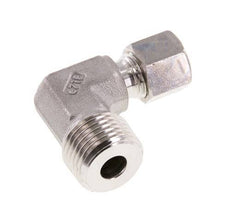 R 1/2'' Buitendraad x 8L RVS L-Knelfitting 90 graden 315 Bar DIN 2353
