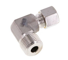 R 1/2'' Male x 10L Stainless steel 90 deg Elbow Compression Fitting 315 Bar DIN 2353