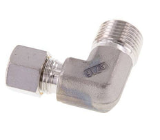 R 1/2'' Buitendraad x 10L RVS L-Knelfitting 90 graden 315 Bar DIN 2353