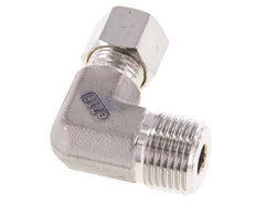 R 1/2'' Buitendraad x 10L RVS L-Knelfitting 90 graden 315 Bar DIN 2353