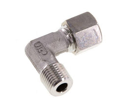 R 1/8'' Buitendraad x 8L RVS L-Knelfitting 90 graden 315 Bar DIN 2353