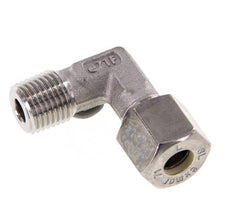 R 1/8'' Buitendraad x 8L RVS L-Knelfitting 90 graden 315 Bar DIN 2353