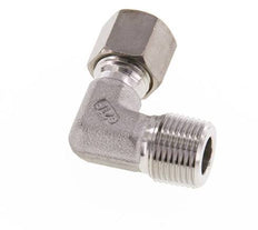 R 3/8'' Buitendraad x 8L RVS L-Knelfitting 90 graden 315 Bar DIN 2353