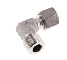 R 3/8'' Buitendraad x 8L RVS L-Knelfitting 90 graden 315 Bar DIN 2353