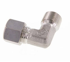 R 3/8'' Buitendraad x 10L RVS L-Knelfitting 90 graden 315 Bar DIN 2353
