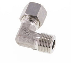 R 3/8'' Buitendraad x 10L RVS L-Knelfitting 90 graden 315 Bar DIN 2353