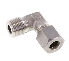 R 3/8'' Buitendraad x 10L RVS L-Knelfitting 90 graden 315 Bar DIN 2353