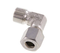 R 3/8'' Buitendraad x 10L RVS L-Knelfitting 90 graden 315 Bar DIN 2353