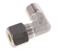 R 3/8'' Buitendraad x 10S RVS L-Knelfitting 90 graden 630 Bar DIN 2353