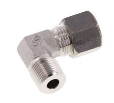R 3/8'' Buitendraad x 10S RVS L-Knelfitting 90 graden 630 Bar DIN 2353