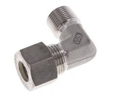 R 3/8'' Buitendraad x 12L RVS L-Knelfitting 90 graden 315 Bar DIN 2353
