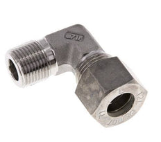 R 3/8'' Buitendraad x 12L RVS L-Knelfitting 90 graden 315 Bar DIN 2353