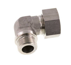 G 1'' Buitendraad x 25S RVS L-Knelfitting 90 graden 400 Bar DIN 2353