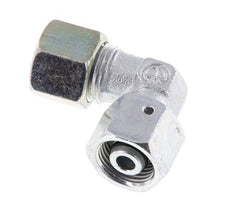 M18x1.5 x 10S Verzinkt Stalen Verstelbaar L-Fitting 90graden met Afdichtconus en O-ring 630 Bar DIN 2353