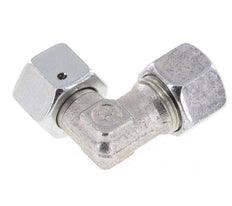 M18x1.5 x 12L Verzinkt Stalen Verstelbaar L-Fitting 90graden met Afdichtconus en O-ring 315 Bar DIN 2353