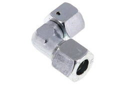 M22x1.5 x 14S Verzinkt Stalen Verstelbaar L-Fitting 90graden met Afdichtconus en O-ring 630 Bar DIN 2353