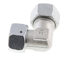 M30x2 x 20S Verzinkt Stalen Verstelbaar L-Fitting 90graden met Afdichtconus en O-ring 400 Bar DIN 2353