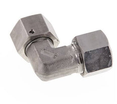 M22x1.5 x 14S RVS Verstelbaar L-Fitting 90graden met Afdichtconus en O-ring 630 Bar DIN 2353