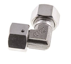 M22x1.5 x 15L RVS Verstelbaar L-Fitting 90graden met Afdichtconus en O-ring 315 Bar DIN 2353