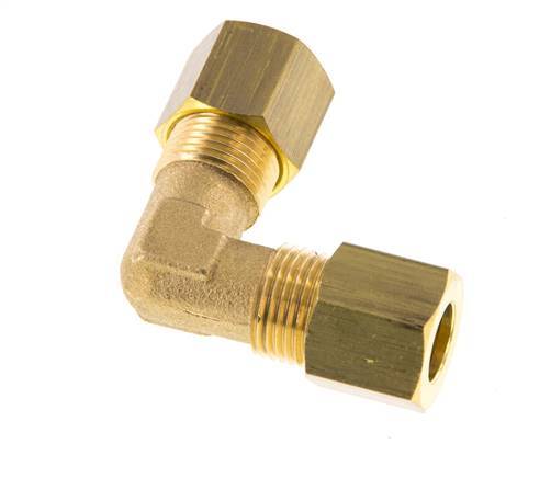 8mm Messing L-Knelfitting 90 graden 135 Bar DIN EN 1254-2