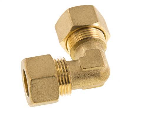 14mm Messing L-Knelfitting 90 graden 89 Bar DIN EN 1254-2