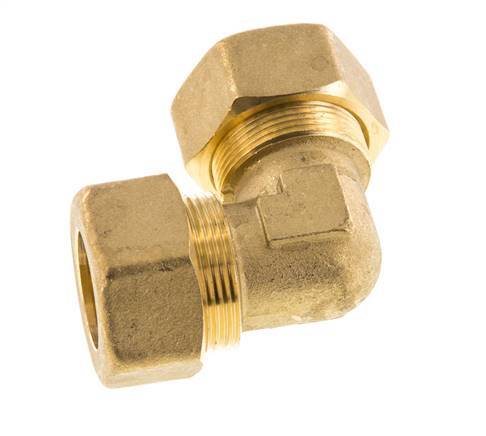 22mm Messing L-Knelfitting 90 graden 54 Bar DIN EN 1254-2