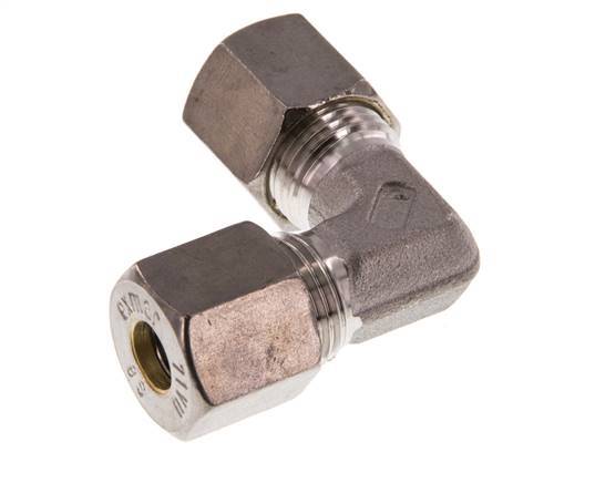 8S RVS L-Knelfitting 90 graden 630 Bar DIN 2353