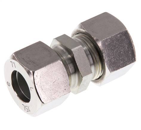 15L Verzinkt Stalen Rechte Snijring Koppeling 315 Bar DIN 2353