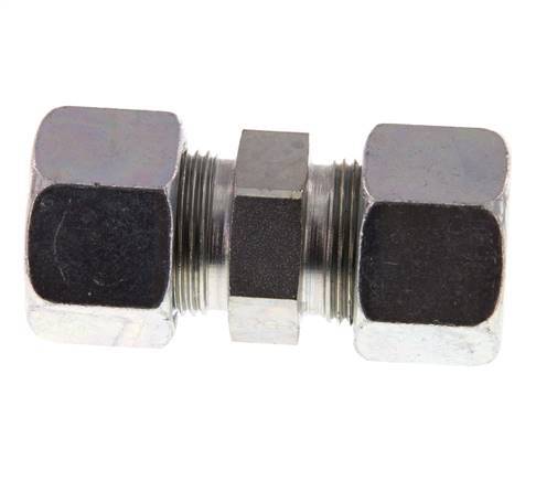 16S Verzinkt Stalen Rechte Snijring Koppeling 400 Bar DIN 2353