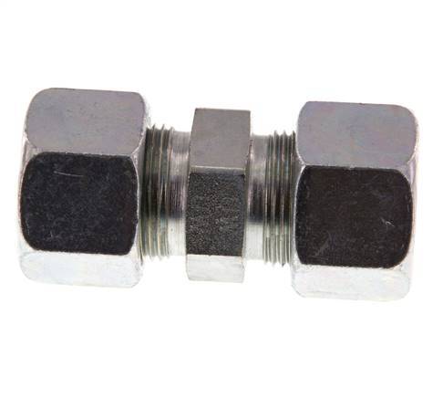 16S Verzinkt Stalen Rechte Snijring Koppeling 400 Bar DIN 2353