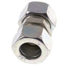 22L Verzinkt Stalen Rechte Snijring Koppeling 160 Bar DIN 2353