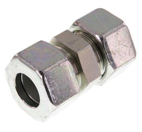 25S Verzinkt Stalen Rechte Snijring Koppeling 400 Bar DIN 2353