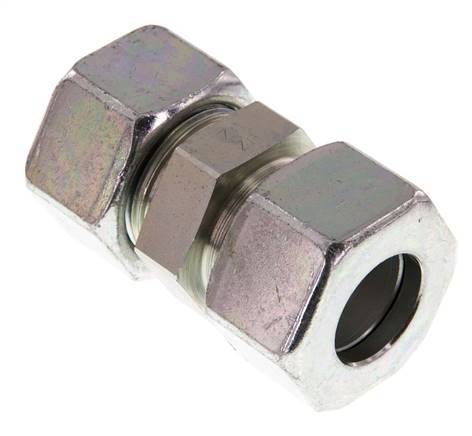 25S Verzinkt Stalen Rechte Snijring Koppeling 400 Bar DIN 2353