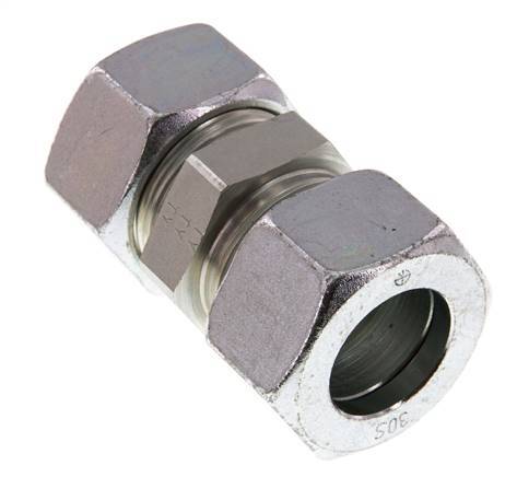 30S Verzinkt Stalen Rechte Snijring Koppeling 400 Bar DIN 2353