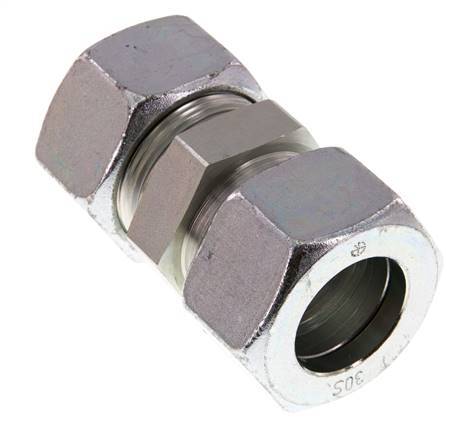 30S Verzinkt Stalen Rechte Snijring Koppeling 400 Bar DIN 2353