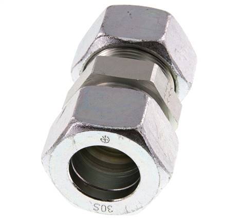 30S Verzinkt Stalen Rechte Snijring Koppeling 400 Bar DIN 2353