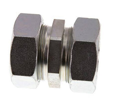 42L Verzinkt Stalen Rechte Snijring Koppeling 160 Bar DIN 2353