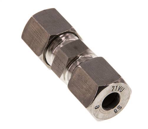 8S RVS Rechte Snijring Koppeling 630 Bar DIN 2353