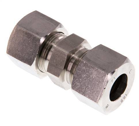 16S RVS Rechte Snijring Koppeling 400 Bar DIN 2353