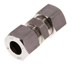 16S RVS Rechte Snijring Koppeling 400 Bar DIN 2353